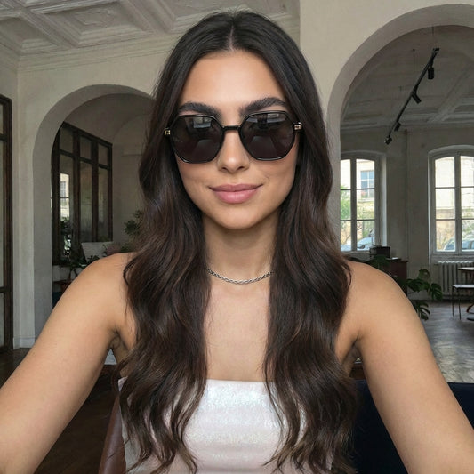 Women’s Gradient Square Neck Top